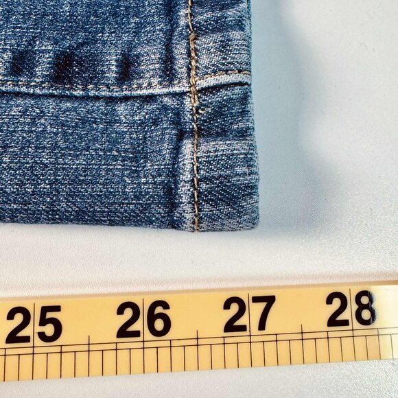 Chico’s Platinum Denim Jeans | Size 2 Short | Classic Straight Leg 32 x 27 - Picture 10 of 10